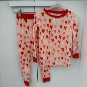Little Sleepies OG Hearts Two-Piece Pajama Set 2T or 3T